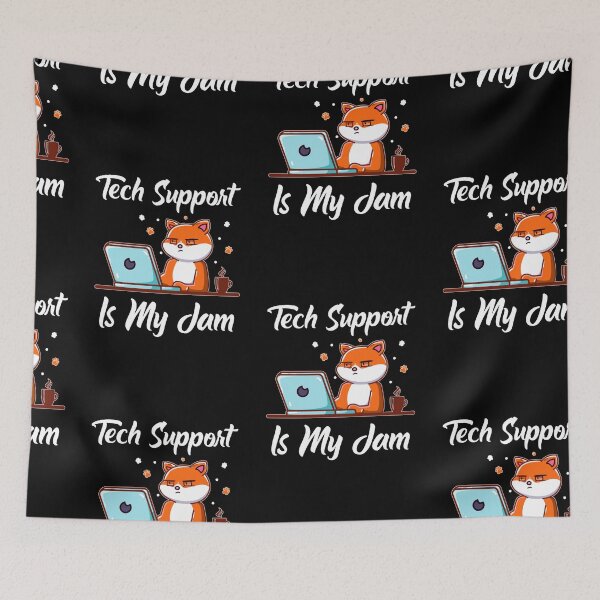 Item preview, Tech Support Is My Jam, Help Desk Technician designed and sold by SportyDogShop.