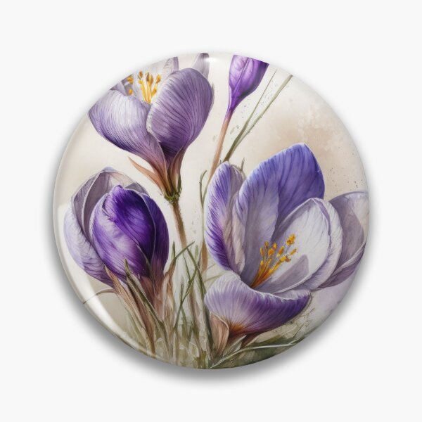 Item preview, Crocus Flowers  designed and sold by Vanover Designs.