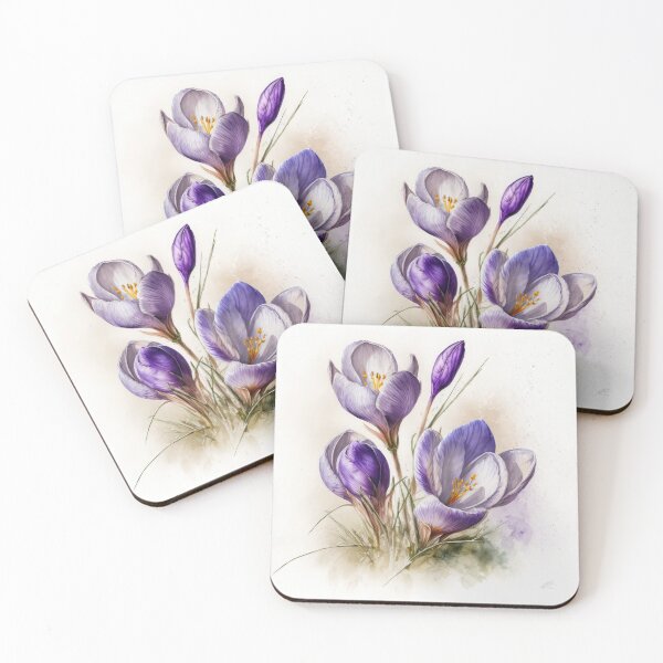 Item preview, Crocus Flowers  designed and sold by Vanover Designs.