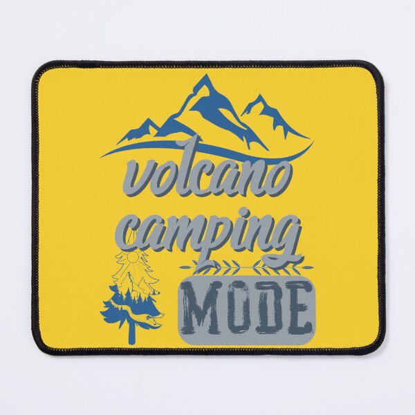 Item preview, volcano camping mode, forest river sun inside tree pine designed and sold by movie-popcorn.