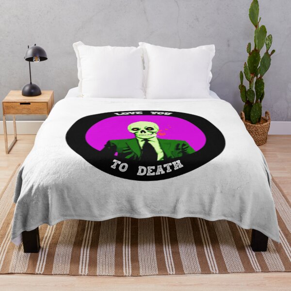 Item preview, Love You To Death Valentine Pop Art Skull designed and sold by PVSKI.