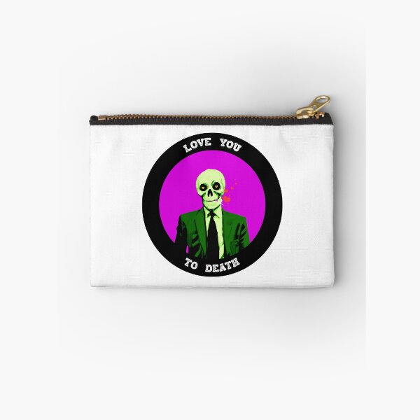 Artikelvorschau, Love You To Death Valentine Pop Art Skull entworfen und verkauft von PVSKI.