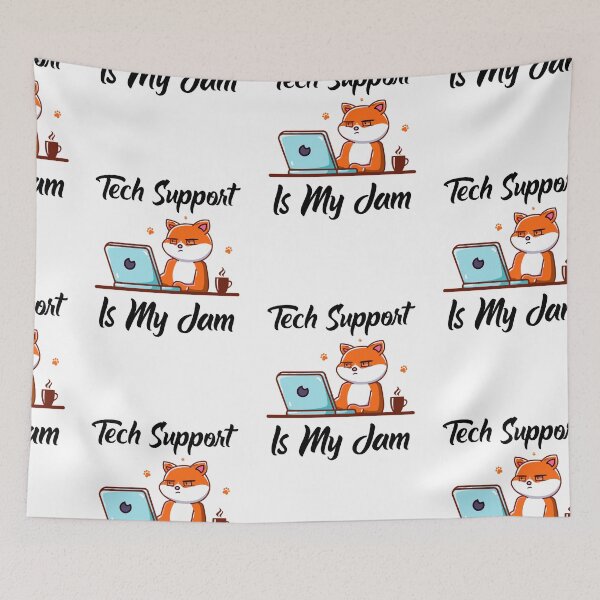 Item preview, Tech Support Is My Jam, Help Desk Technician designed and sold by SportyDogShop.
