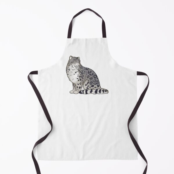 Item preview, Snow leopard cute illustration designed and sold by Yarafantasyart.