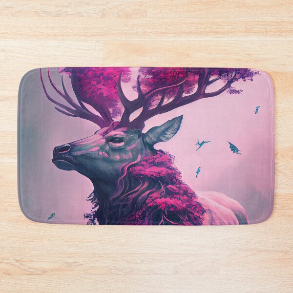 Item preview, Pink Moss Elk designed and sold by OccultDreams.