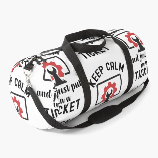 Item preview, Keep Calm And Put In A Ticket, Help Desk Technician designed and sold by SportyDogShop.