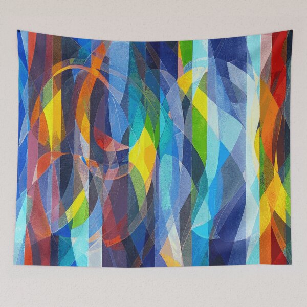 Item preview, Unique piece of Five Elements Abstract geometric designed and sold by funnyhalloween.