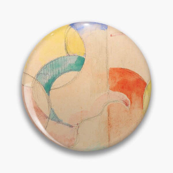 Item preview,  Franz Marc Art Prints  Abstraktes Aquarell I  Franz Marc  designed and sold by TeeARTHY.