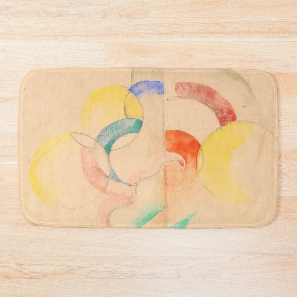 Item preview,  Franz Marc Art Prints  Abstraktes Aquarell I  Franz Marc  designed and sold by TeeARTHY.