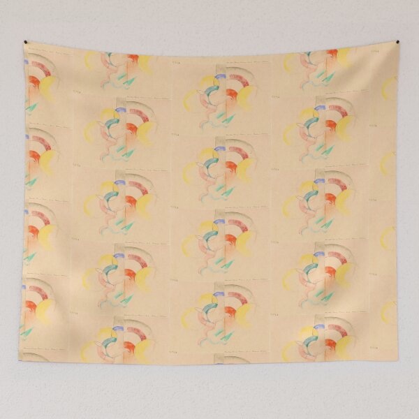 Item preview,  Franz Marc Art Prints  Abstraktes Aquarell I  Franz Marc  designed and sold by TeeARTHY.