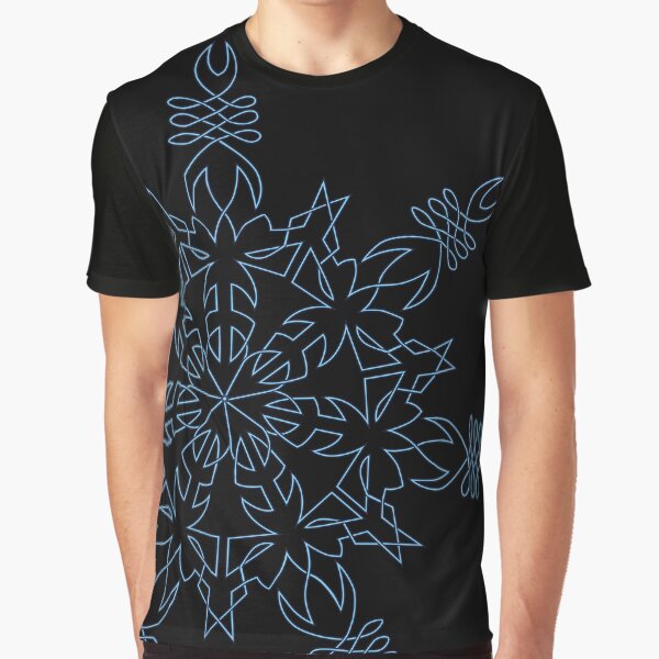 Celtic Snowflake Graphic T-Shirt