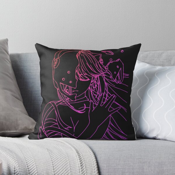 Elfen Lied Throw Pillow