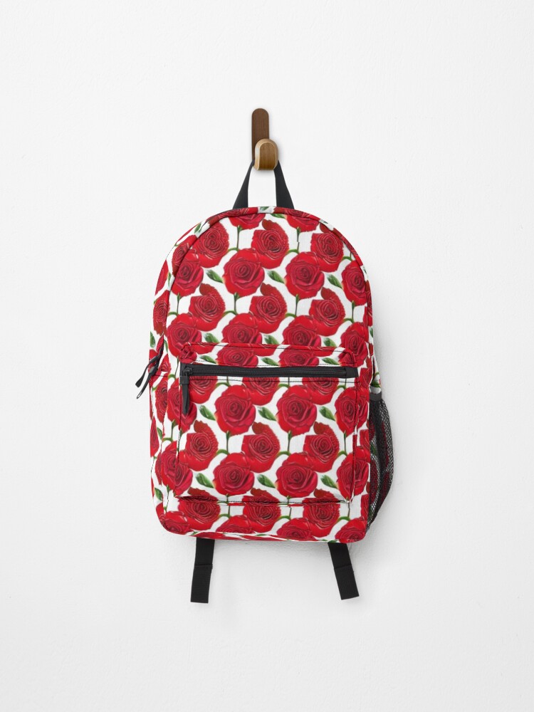 Thumbnail 1 of 3, Backpack, Endless roses designed and sold by SomePatterns.