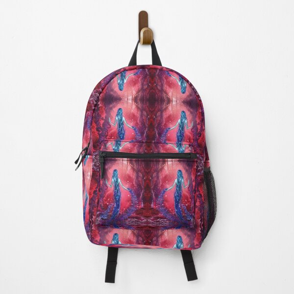 Item preview, Fern Fairy Lake Red Blue Thai Dye designed and sold by SpiritGifts.