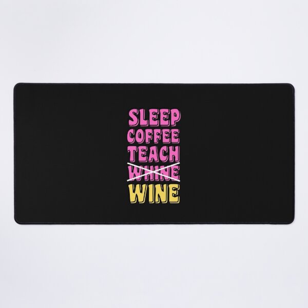 Item preview, sleep eat teach designed and sold by starfishstuff.