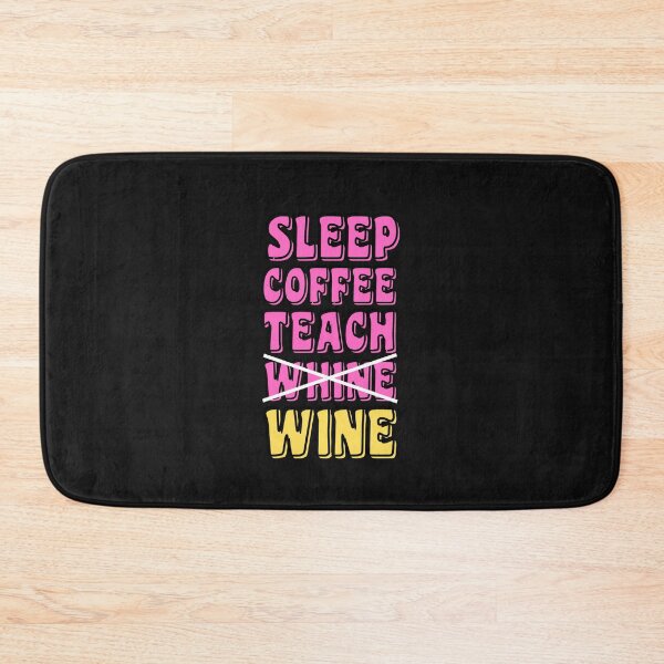 Item preview, sleep eat teach designed and sold by starfishstuff.