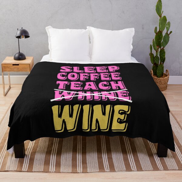 Item preview, sleep eat teach designed and sold by starfishstuff.