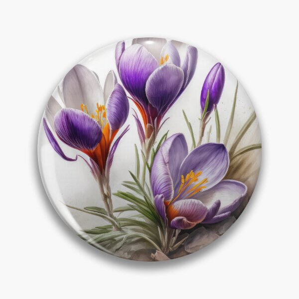 Item preview, Crocus Flowers  designed and sold by Vanover Designs.