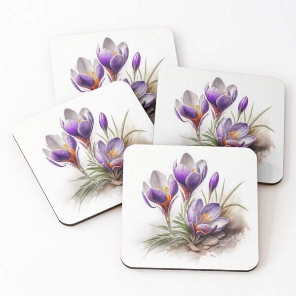 Item preview, Crocus Flowers  designed and sold by Vanover Designs.