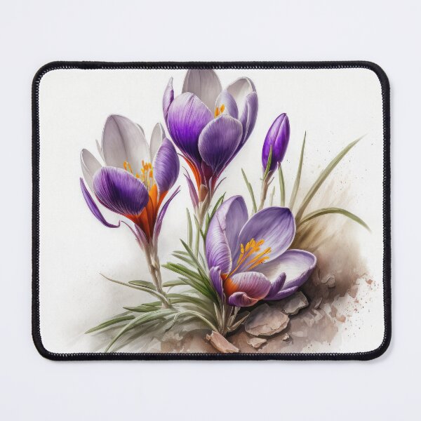 Item preview, Crocus Flowers  designed and sold by Vanover Designs.