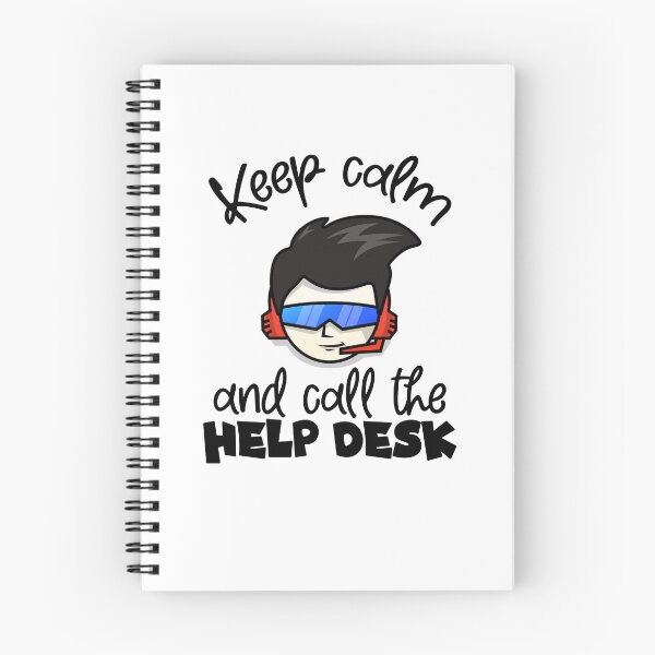 Item preview, Keep Calm And Call The Help Desk, Help Desk Technician designed and sold by SportyDogShop.