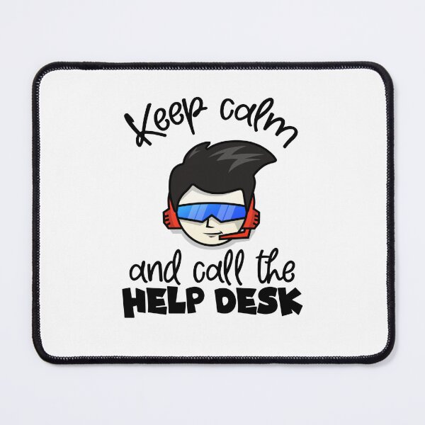 Item preview, Keep Calm And Call The Help Desk, Help Desk Technician designed and sold by SportyDogShop.