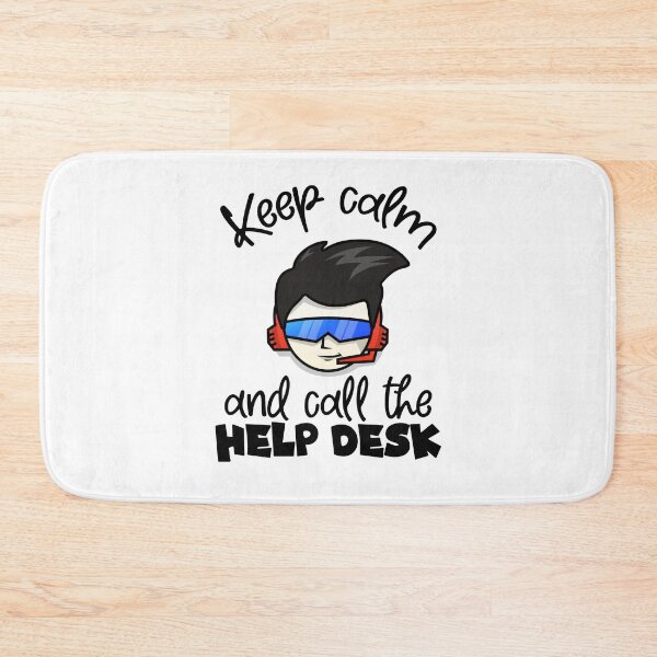 Item preview, Keep Calm And Call The Help Desk, Help Desk Technician designed and sold by SportyDogShop.