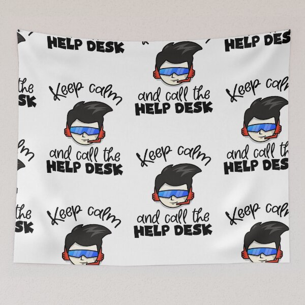 Item preview, Keep Calm And Call The Help Desk, Help Desk Technician designed and sold by SportyDogShop.