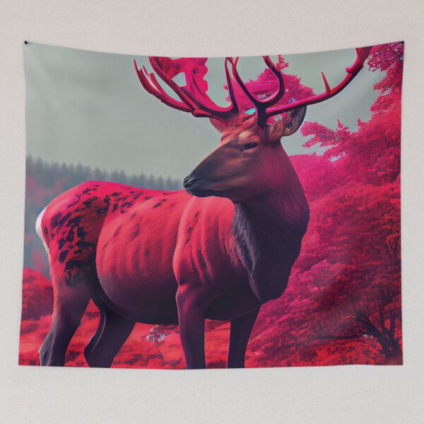 Item preview, Red Forest Deer designed and sold by OccultDreams.