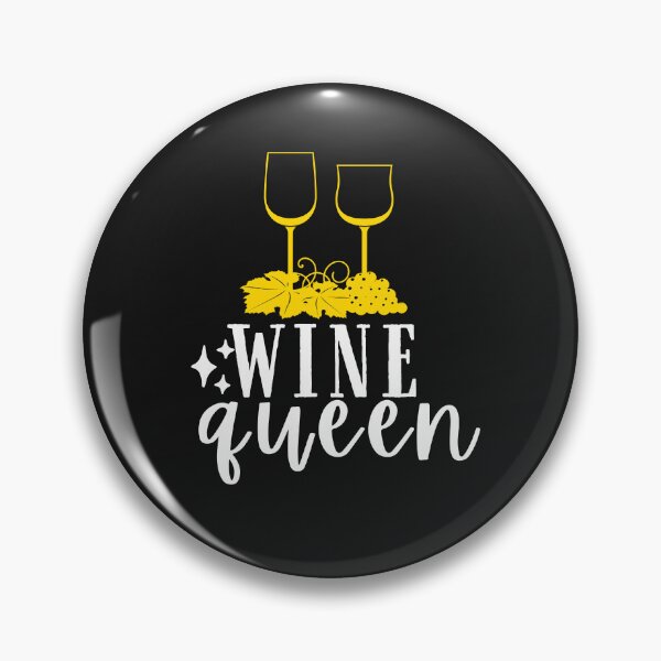 Item preview, Wine Queen Quote, Wine Lover Gift, Wine Drinker, Typography Quote, Alcohol Quotes designed and sold by thedazzlingmonk.