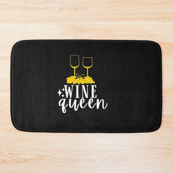 Item preview, Wine Queen Quote, Wine Lover Gift, Wine Drinker, Typography Quote, Alcohol Quotes designed and sold by thedazzlingmonk.