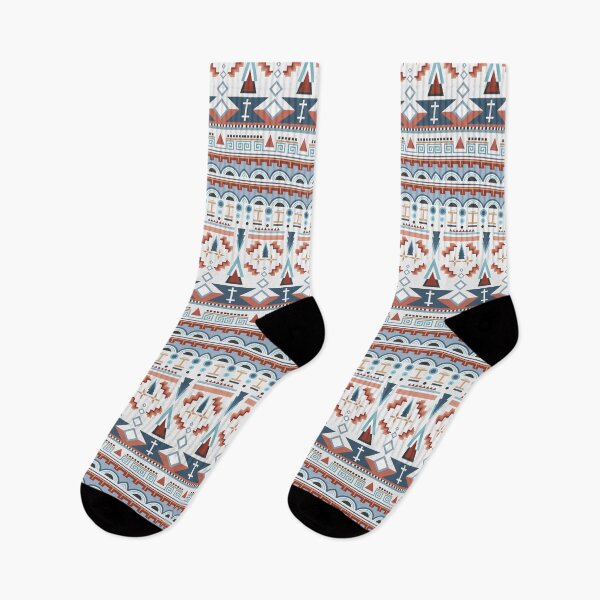 Item preview,  Seamless american native, Native Pattern, hipster socks  designed and sold by Yes-Monkey.