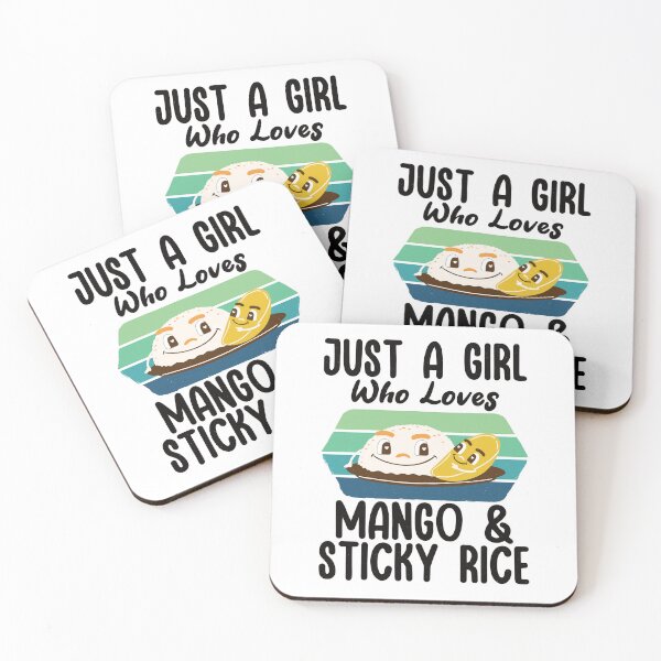 Item preview, Just a Girl Who Loves Mango Sticky Rice, gift for Mango Sticky Rice Lover designed and sold by DADA635.