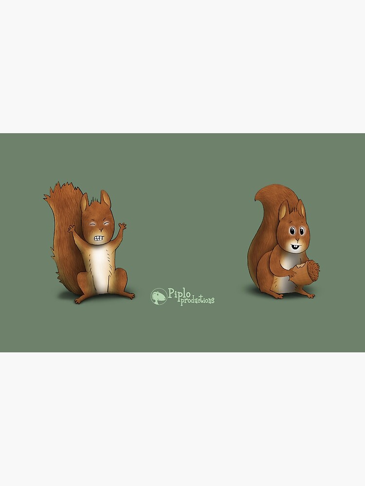 Two Moods of Squirrel by piploproduction