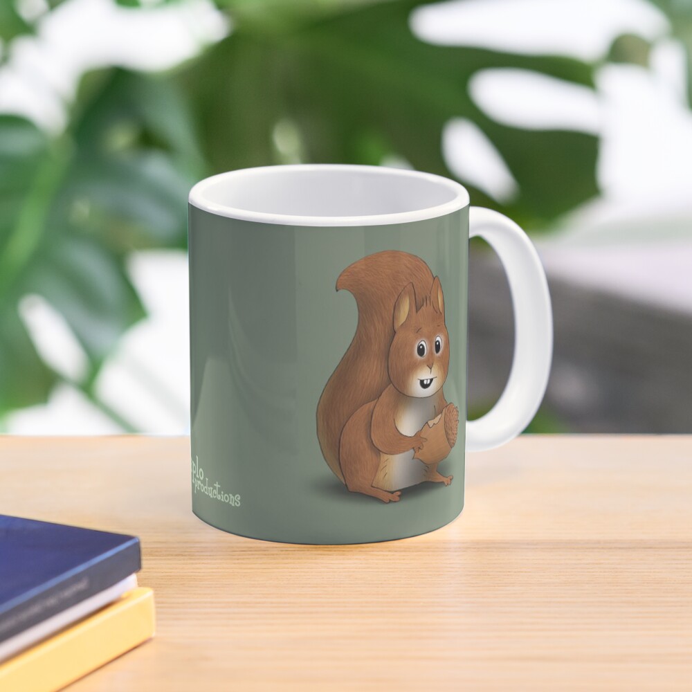 Two Moods of Squirrel Mug