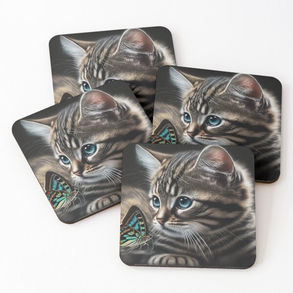 Artikelvorschau, Butterfly Kitten V2 entworfen und verkauft von GummywormDesign.