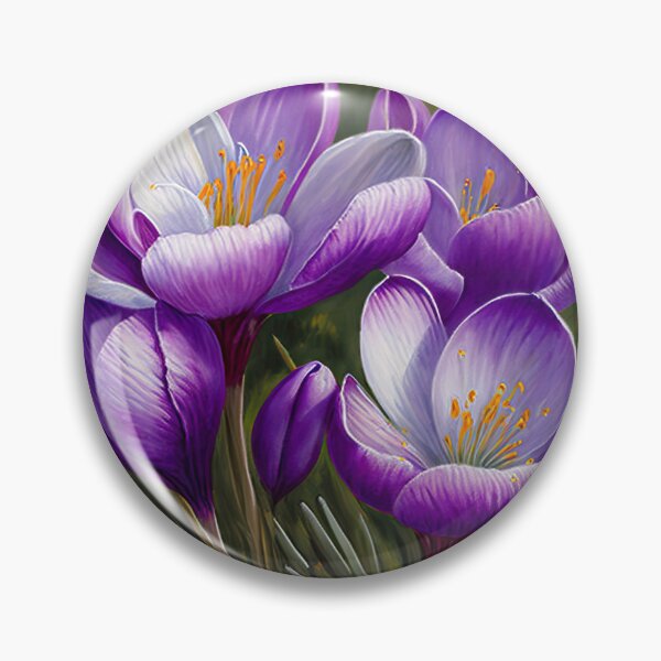 Item preview, Crocus Flowers  designed and sold by Vanover Designs.