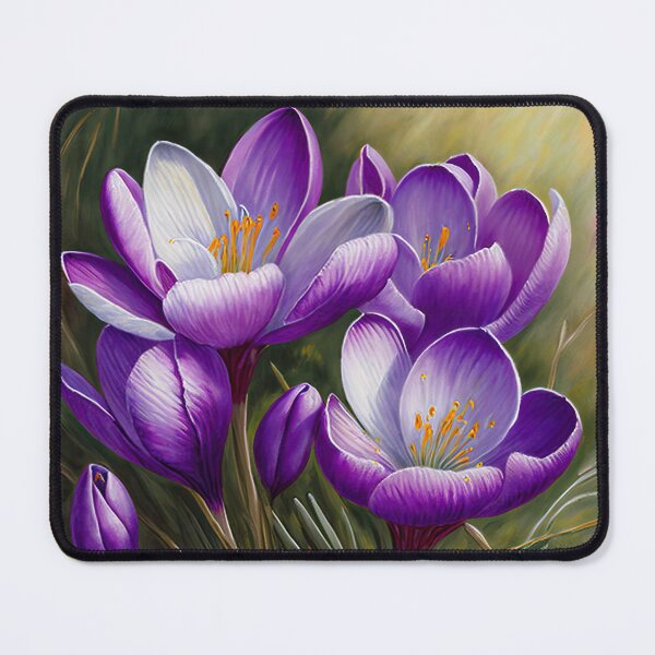 Item preview, Crocus Flowers designed and sold by Vanover Designs.