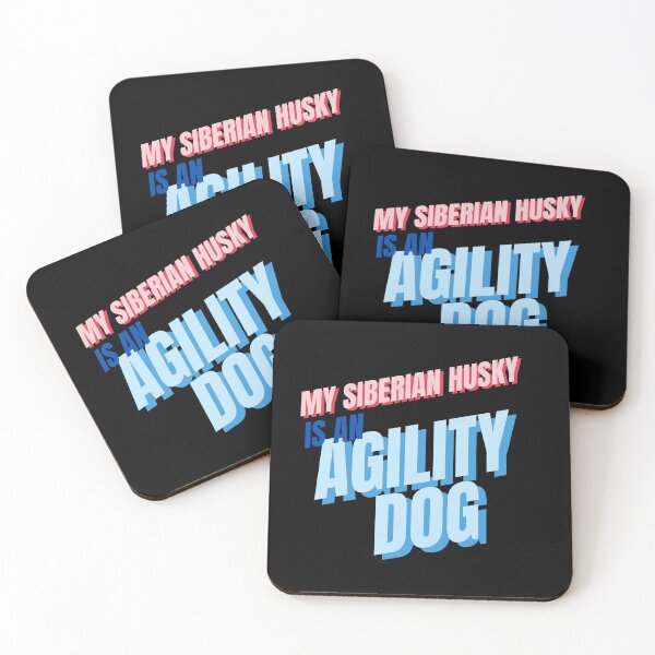 Item preview, My Siberian Husky is an agility dog designed and sold by pascaleagility.