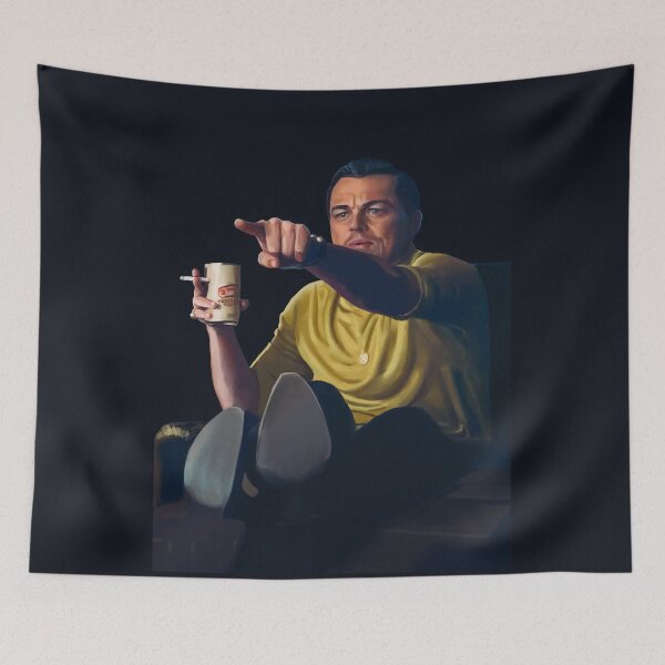 Item preview, Pointing Leo - Meme designed and sold by Mashz.