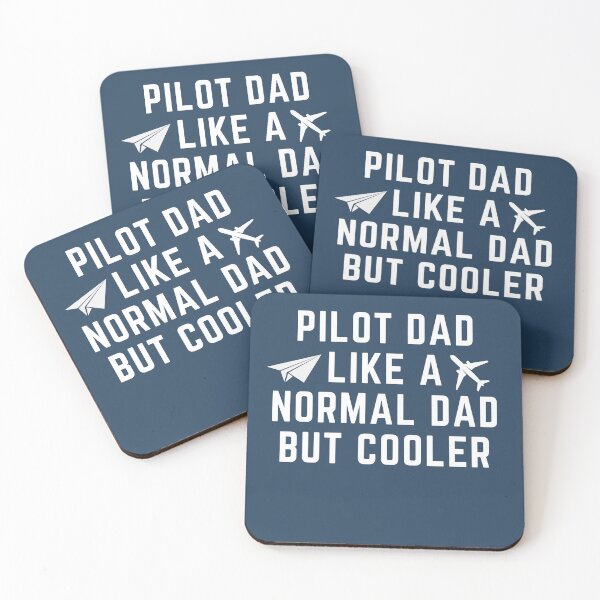 Item preview, Pilot Dad Like A Normal Dad But Cooler........ designed and sold by Vimbuy.