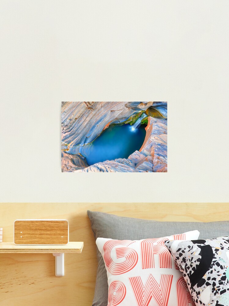 Thumbnail 2 of 3, Photographic Print, Lower Spa Pool, Karijini, Western Australia designed and sold by paulmp.