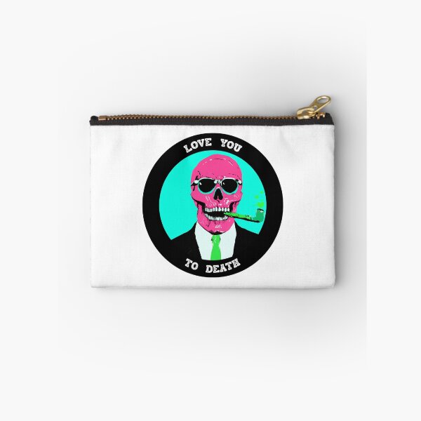 Artikelvorschau, Love You To Death Valentine Pop Art Skull entworfen und verkauft von PVSKI.