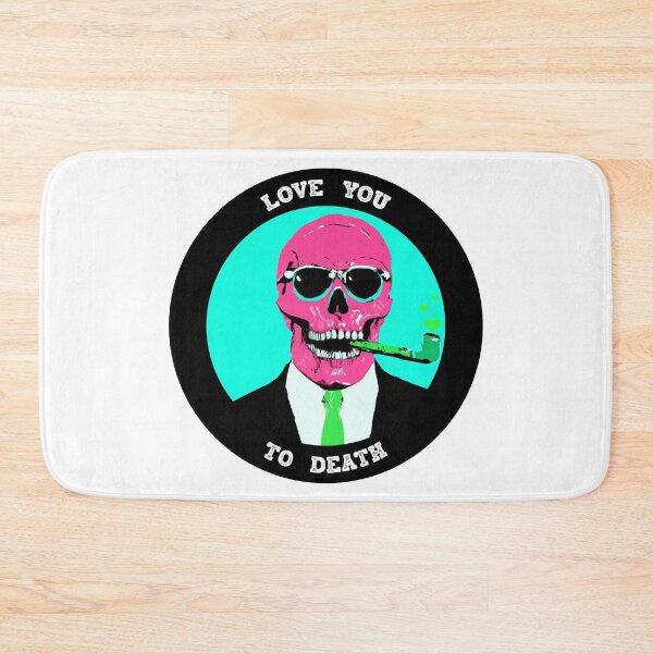 Item preview, Love You To Death Valentine Pop Art Skull designed and sold by PVSKI.