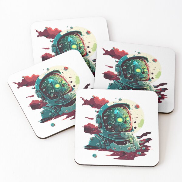 Item preview, zombie astronaut designed and sold by lightjourney.