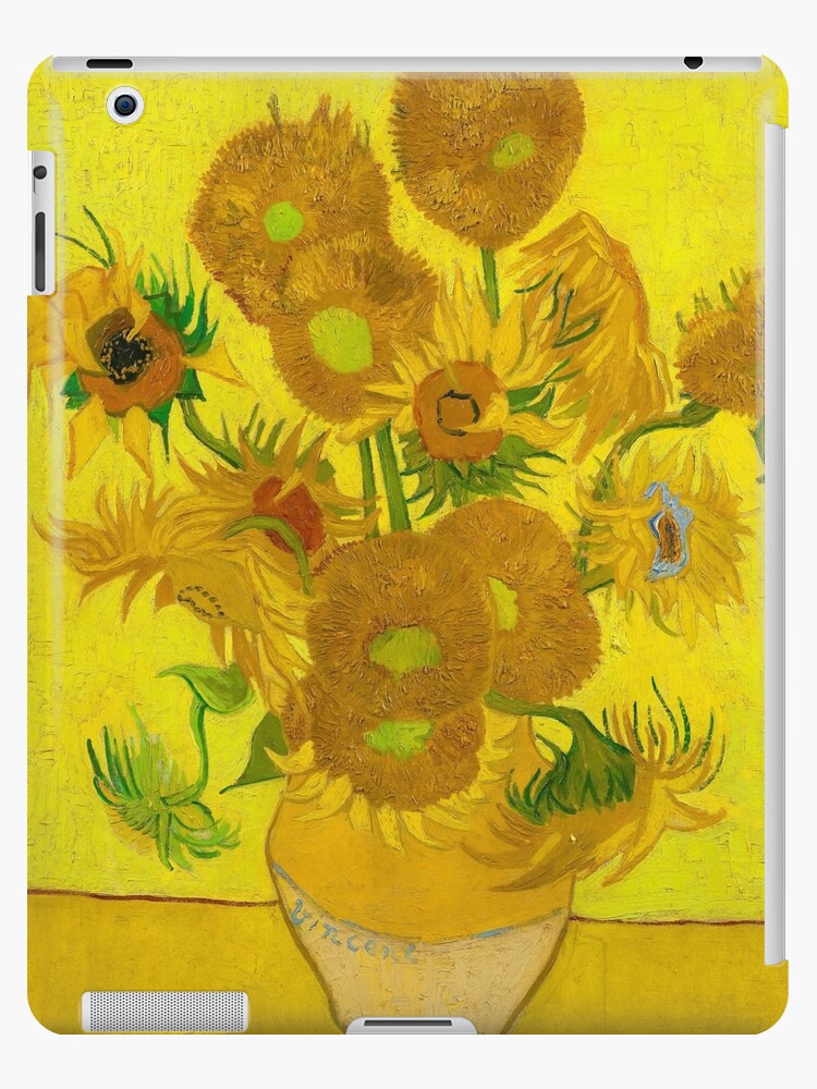 Vincent Van Gogh Sunflowers Vase Still Life Ipad Case Skin By Chillchar1234 Redbubble