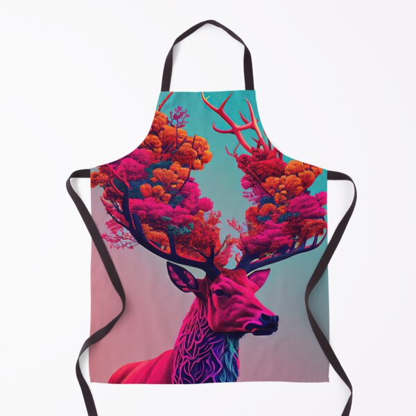 Item preview, Red Deer Yokai designed and sold by OccultDreams.