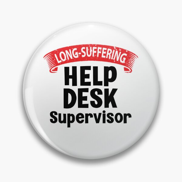 Item preview, Help Desk Supervisor, Help Desk Technician designed and sold by SportyDogShop.