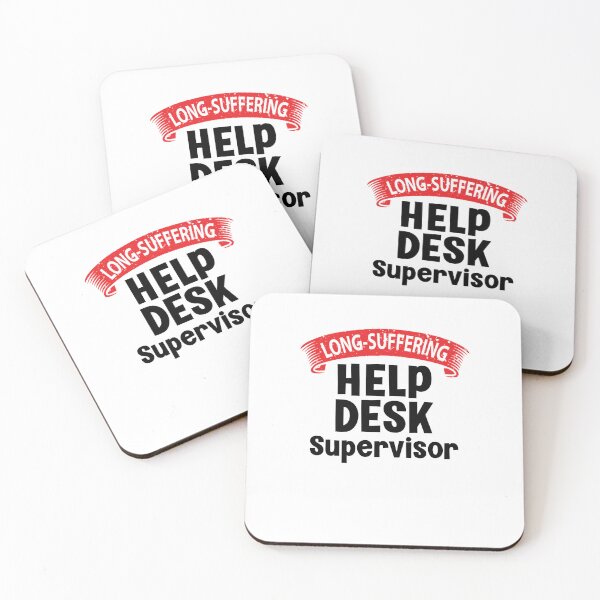 Item preview, Help Desk Supervisor, Help Desk Technician designed and sold by SportyDogShop.