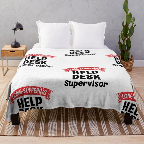 Item preview, Help Desk Supervisor, Help Desk Technician designed and sold by SportyDogShop.